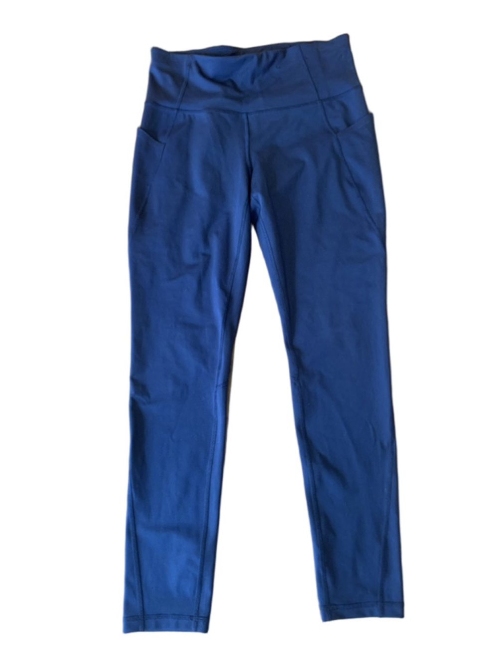 Xersion Leggings Large Navy Blue Full Length High Rise